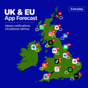 UK and EU app forecast: heavy notifications, occasional silence
